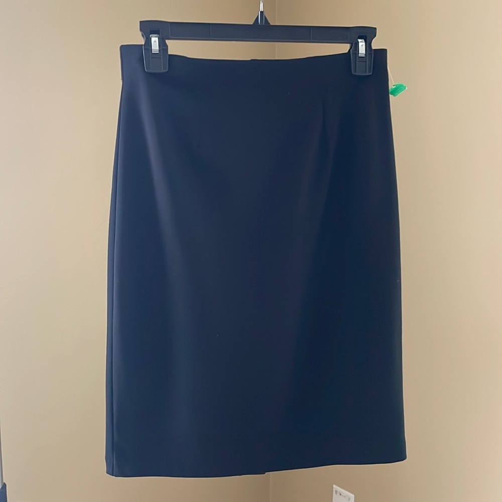 Black pencil skirt